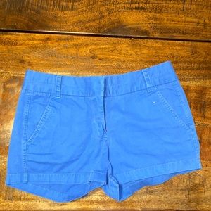 J.Crew Chino royal blue shorts